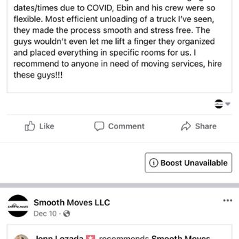 Smooth Moves - Check out our Facebook book page! - Movers Near Me Smooth Moves - Check out our Facebook book page! - Movers Near Me