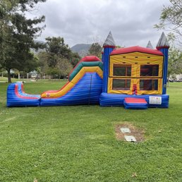 Marble Castle Bounce House Combo Marble Castle Bounce House Combo