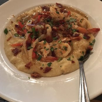 Half Shells - Shrimp and grits with bacon - Seafood Near Me - Dallas, Texas