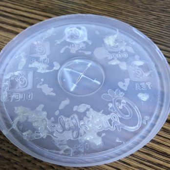 Chick-fil-A - Hard? Bits of lemon pulp I've been fishing out of my drink for 15mins - Fast Food Near Me - Newtown, Pennsylvania