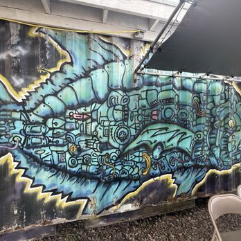 Hilo Ice Coffee - Cool mural next to coffee shop - Coffee & Tea Near Me - Hilo, Hawaii