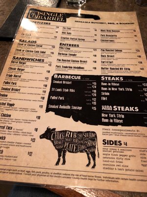 Menu photo 5 The Single Barrel Lincoln, NE