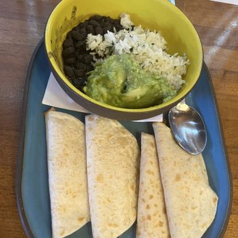 Puesto La Jolla - Kids quesadillas plate - Mexican Near Me - La Jolla, California Puesto La Jolla - Kids quesadillas plate - Mexican Near Me - La Jolla, California