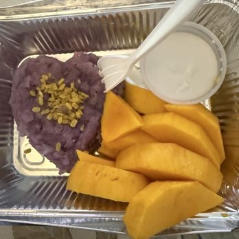 Charm Siam Restaurant - Mango sticky rice - Noodles Near Me - Long Beach, California