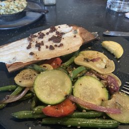 Had the sea bass. It was fantastic!  Love this place. The food has always been top notch and the help is friendly and knowledgeable