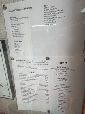 Menu photo 1 Seafood Atlantic Cape Canaveral, FL
