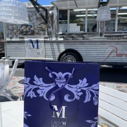 Baccarat - Lady M x Baccarat pop up truck