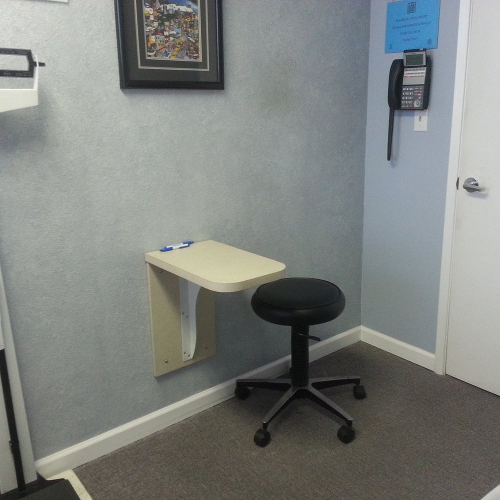 One of the patient rooms!