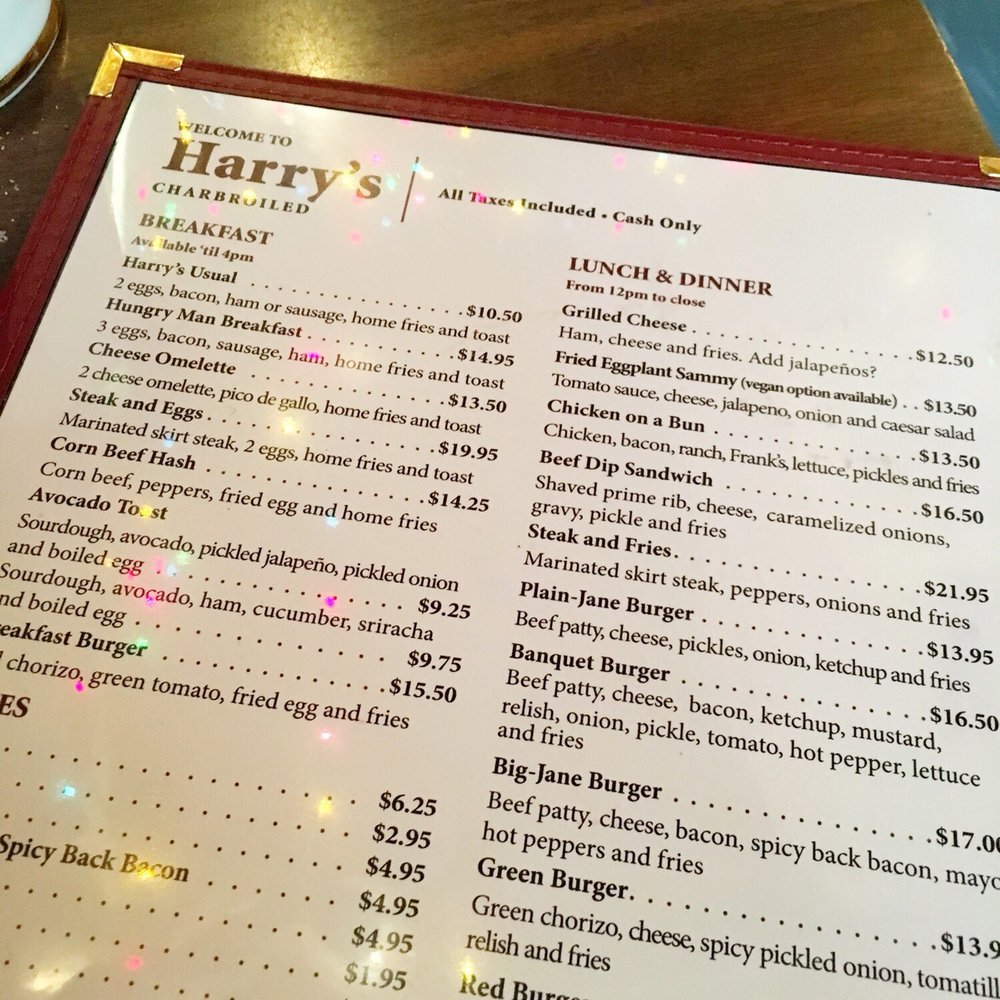 Harry's Charbroiled - Cash only - Burgers Near Me - Toronto, Ontario Harry's Charbroiled - Cash only - Burgers Near Me - Toronto, Ontario