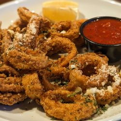 Calamari Appetizer.