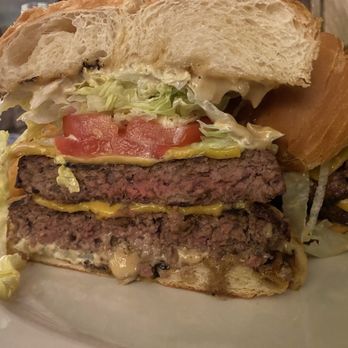 The Angus Barn - Double stack burger - amazingly good! - Steakhouses Near Me - Raleigh, North Carolina The Angus Barn - Double stack burger - amazingly good! - Steakhouses Near Me - Raleigh, North Carolina