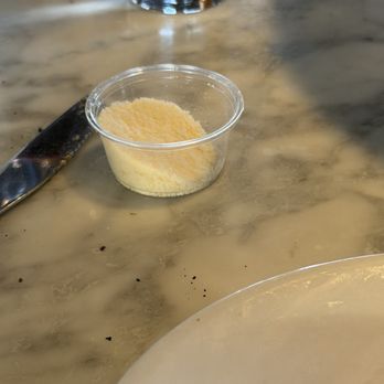 Grana - This is how we were served parmigiana cheese ‍ - Italian Near Me - Roswell, Georgia