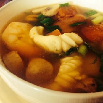 M Thai Kitchen - Spicy po-tak -- full of seafood and basil in a delicious broth. - Thai Near Me - Edgewater, Maryland M Thai Kitchen - Spicy po-tak -- full of seafood and basil in a delicious broth. - Thai Near Me - Edgewater, Maryland