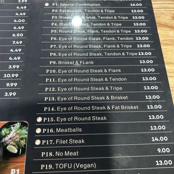 Pho Chef - Menu - Soup Near Me - Columbus, Ohio