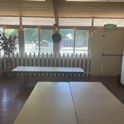 Lunchroom & play yard for our friends.