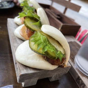 Kyu - Pork Bao: $14.00 - Asian Fusion Near Me - Miami, Florida Kyu - Pork Bao: $14.00 - Asian Fusion Near Me - Miami, Florida