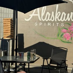 Alaskan Spirits - Outdoor seating