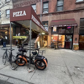 Freddie & Pepper's - Freddie & Pepper's Storefront - Pizza Near Me - New York, New York Freddie & Pepper's - Freddie & Pepper's Storefront - Pizza Near Me - New York, New York