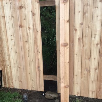 Natural  Scenery - Fence boards that popped right off soon as the neighbor dog pounced at it! - Landscaping Near Me