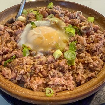 Big Fun Cafe - Ground Pork W.preserved Vegetables Clay Pot Rice梅菜肉餅煲仔飯 - Cantonese Near Me - Quincy, Massachusetts