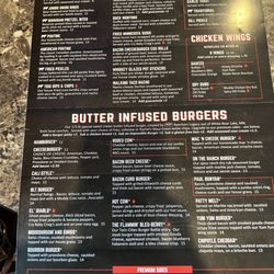 Muddy Cow - Menu