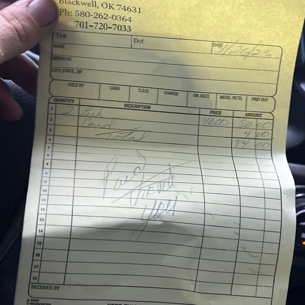 P & M - He lied on receipt only did 1 patch - Auto Repair Near Me P & M - He lied on receipt only did 1 patch - Auto Repair Near Me