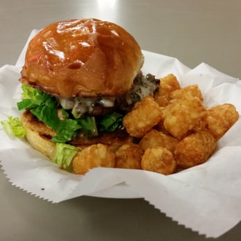 Lebowski's Grill - Poblano burger! - Burgers Near Me - Austin, Texas Lebowski's Grill - Poblano burger! - Burgers Near Me - Austin, Texas