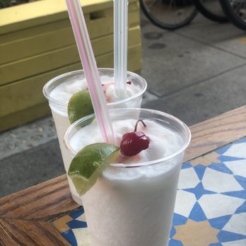 Cubana Cafe - Frozen Coconut margaritas - Cuban Near Me - Brooklyn, New York