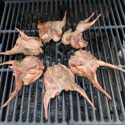 MD Oriental Market - Slow smoked Quails. The meat quality was superb! Good exotic, the gaminess wasn't to rough. Nice and tasty bird.