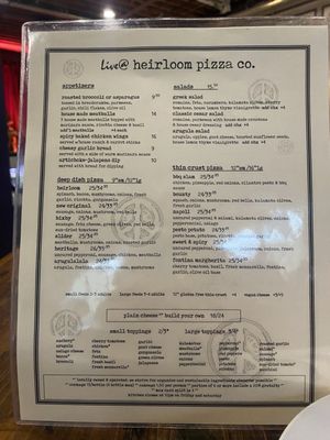 live@heirloom pizza co. SALINAS by null