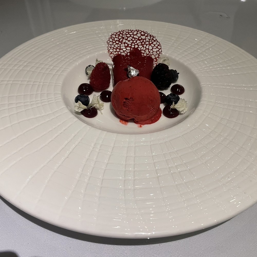 Careyes - Rouge (raspberry dessert) - Seafood Near Me - Cancún, ROO Careyes - Rouge (raspberry dessert) - Seafood Near Me - Cancún, ROO