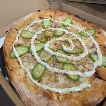 786 Degrees - Istanbul Chicken shredded Doner (Award Winning) - Pizza Near Me - Los Angeles, California