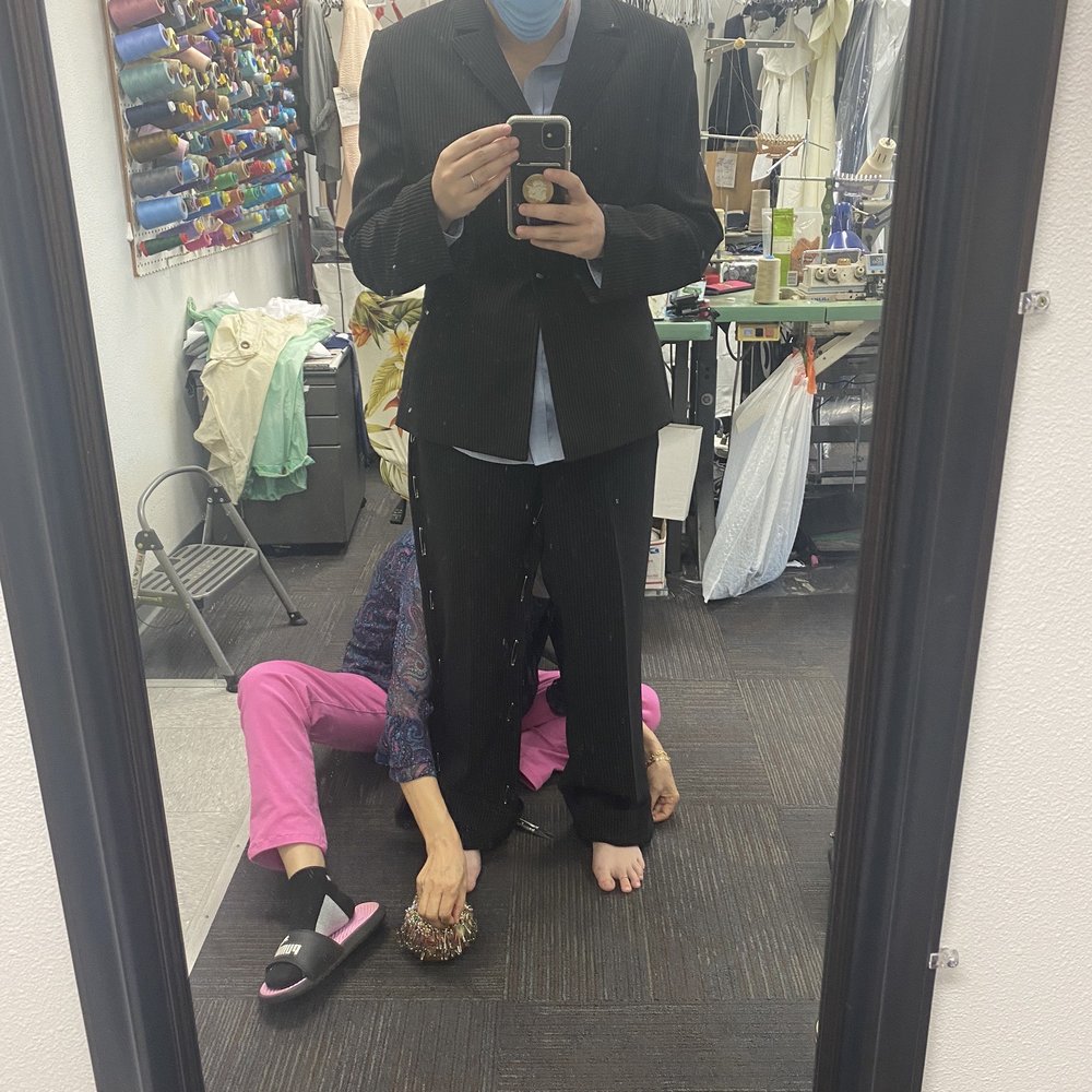 Marking my suit