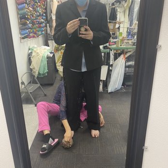 Ken's Cleaners III - Marking my suit - Sewing & Alterations Near Me - Aiea, Hawaii