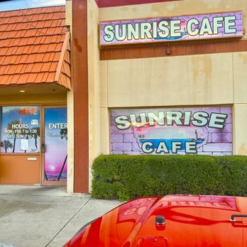 Sunrise Cafe - the front of the building - Cafes Near Me - Ormond Beach, Florida