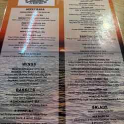 Castaway's - Menu