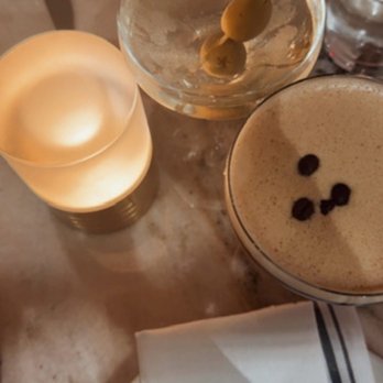 Olivia - Dirty martini and expresso martini - Pizza Near Me - St. Petersburg, Florida Olivia - Dirty martini and expresso martini - Pizza Near Me - St. Petersburg, Florida