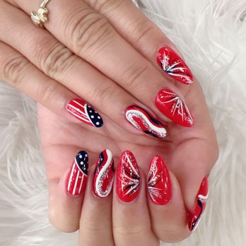Classy Nail & Spa - Ready for 4th of July. - Nail Salons Near Me - Toledo, Ohio Classy Nail & Spa - Ready for 4th of July. - Nail Salons Near Me - Toledo, Ohio