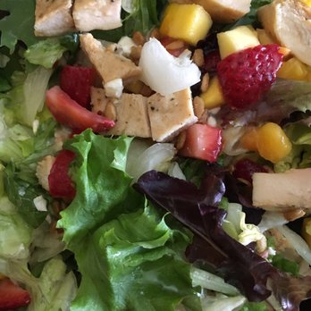 Wendy's - Strawberry mango chicken salad with citrus dressing - Burgers Near Me - Sacramento, California