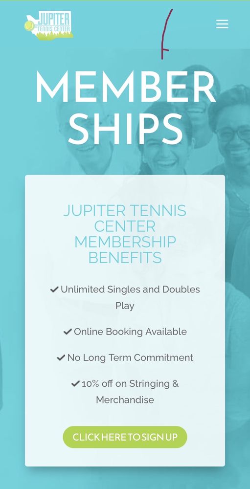 JUPITER TENNIS CENTER Updated August 2024 2112 Meridian Ave E