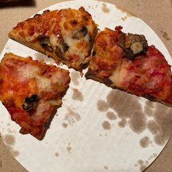 Pizza King - Pepperoni/mushroom 8 inch leftovers