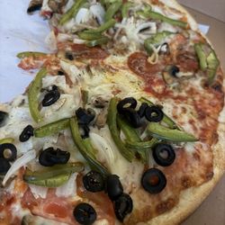 Zupko's Tavern - The works and veggie pizza