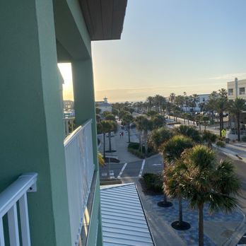 Holiday Inn Express St. Augustine - Vilano Beach - From the balcony looking at the beach - Hotels Near Me - St Augustine, Florida
