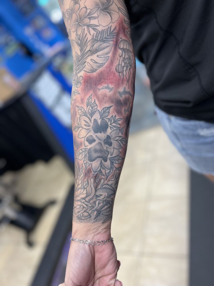 Konkrete Jungle Kustom Tattoo Logo