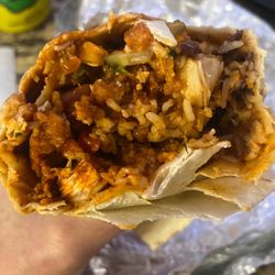 Nashville Crispy Chicken Burrito