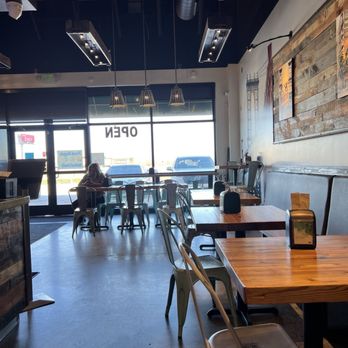 Brooklyn Bagel - Inside seating area - Bagels Near Me - The Colony, Texas
