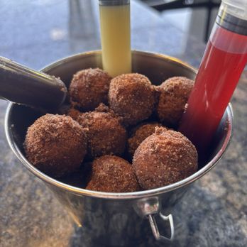 Topgolf - Injectable Donut holes! - New American Near Me - Centennial, Colorado Topgolf - Injectable Donut holes! - New American Near Me - Centennial, Colorado