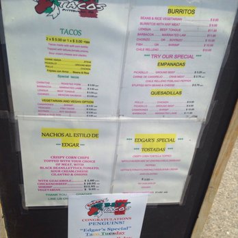 Edgar's Best Tacos - Mexican Near Me - Pittsburgh, Pennsylvania Edgar's Best Tacos - Mexican Near Me - Pittsburgh, Pennsylvania