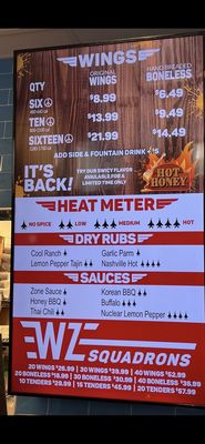 Menu photo 3 Wing Zone Hot Chicken & Wings Yuba City, CA