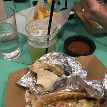 Barrio Tacos Kent - Stoner taco and a soft taco with braised short rib - Tacos Near Me - Kent, Ohio